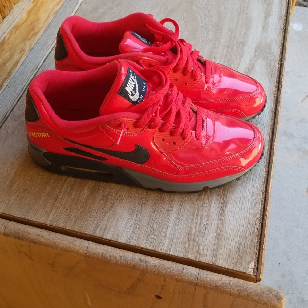 Nike ID air max 90 2008 all pattened leather